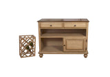 DLU-BR-SER-PW Sunset Trading Brook Buffet Server | Wine Storage