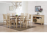 DLU-BR-SER-PW Sunset Trading Brook Buffet Server | Wine Storage