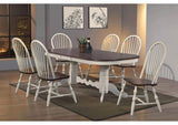 DLU-ADW4296-C30-AW7PC Sunset Trading Andrews 7 Piece Double Pedestal Extendable Dining Set