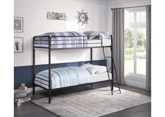B2009DZ-1 Lunar Twin/Twin Bunk Bed