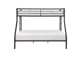 B2009DZTF-1 Lunar Twin/Full Bunk Bed