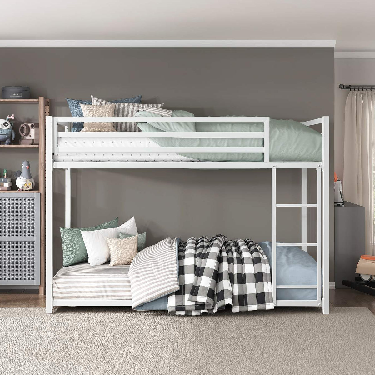 B2010WH-1 Jovie Twin/Twin Bunk Bed