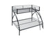 B2020BKTF-1 Bailey Twin/Full Bunk Bed