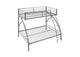 B2020GYTF-1 Bailey Twin/Full Bunk Bed