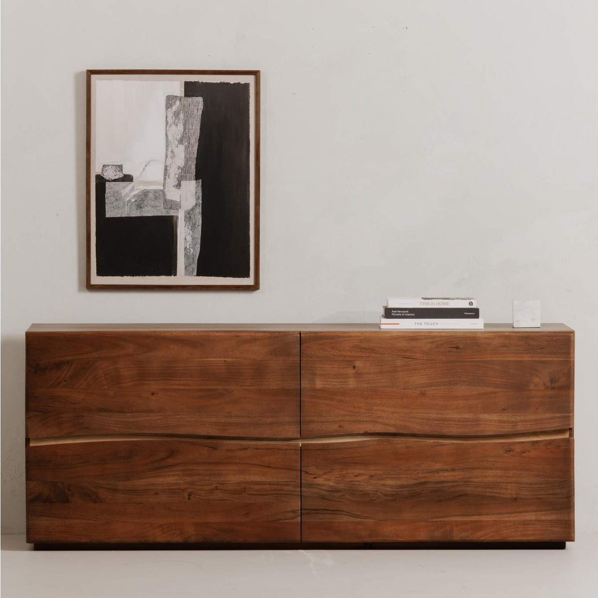 BB-1001-03 Watson 4 Drawer Dresser Brown