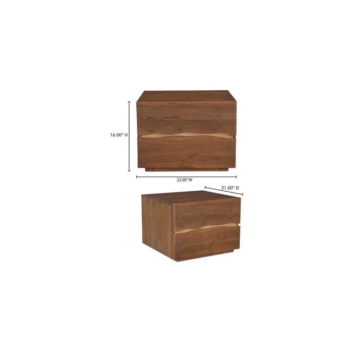 BB-1002-03 Watson Nightstand Brown