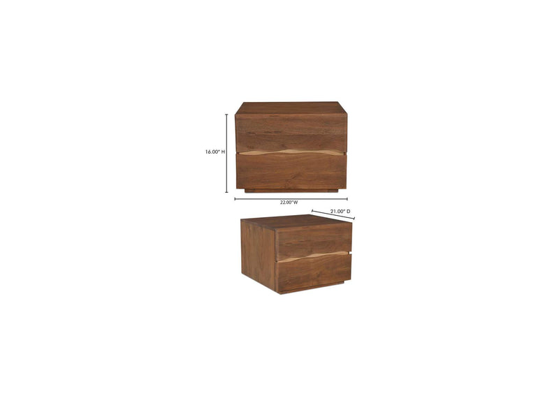 BB-1002-03 Watson Nightstand Brown