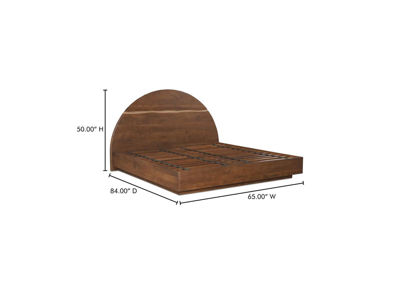 BB-1003-03-0 Watson Queen Bed Brown