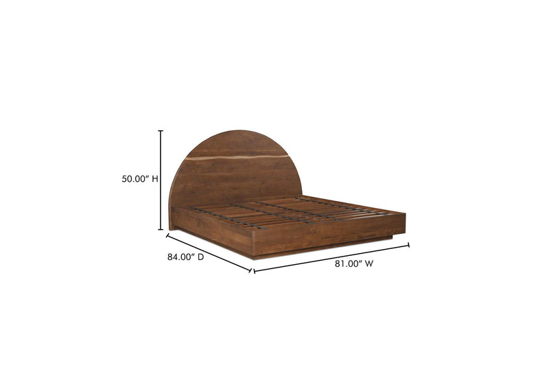 BB-1004-03-0 Watson King Bed Brown