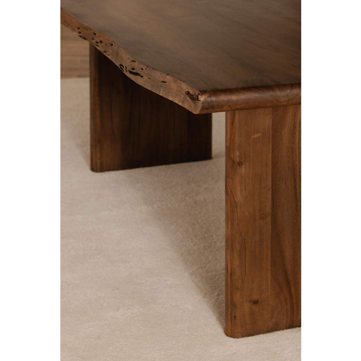 BB-1014-03-0 Lila Large Dining Table Brown