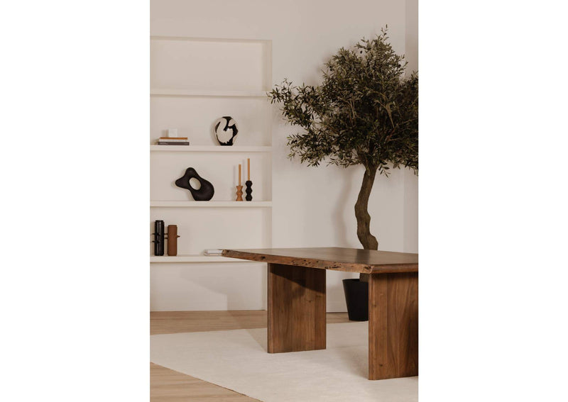 BB-1014-03-0 Lila Large Dining Table Brown