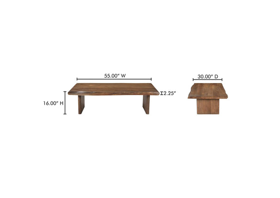 BB-1016-03-0 Lila Coffee Table Brown