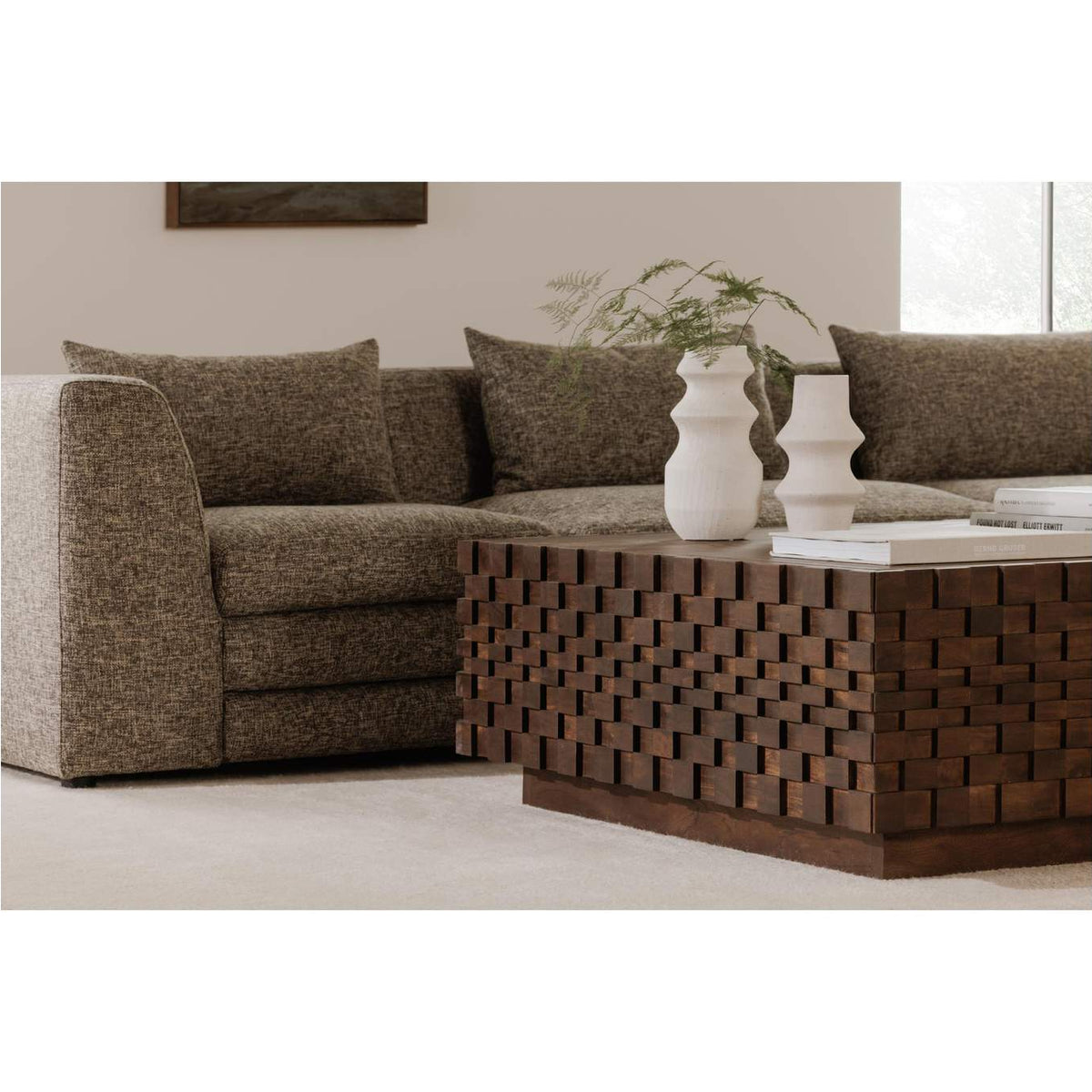 BB-1018-03 Easton Storage Coffee Table Brown