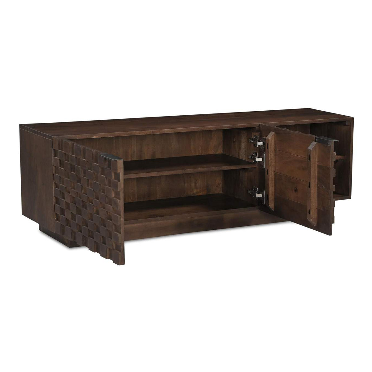 BB-1020-03 Easton Media Cabinet Brown