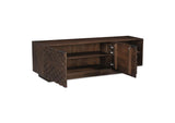 BB-1020-03 Easton Media Cabinet Brown
