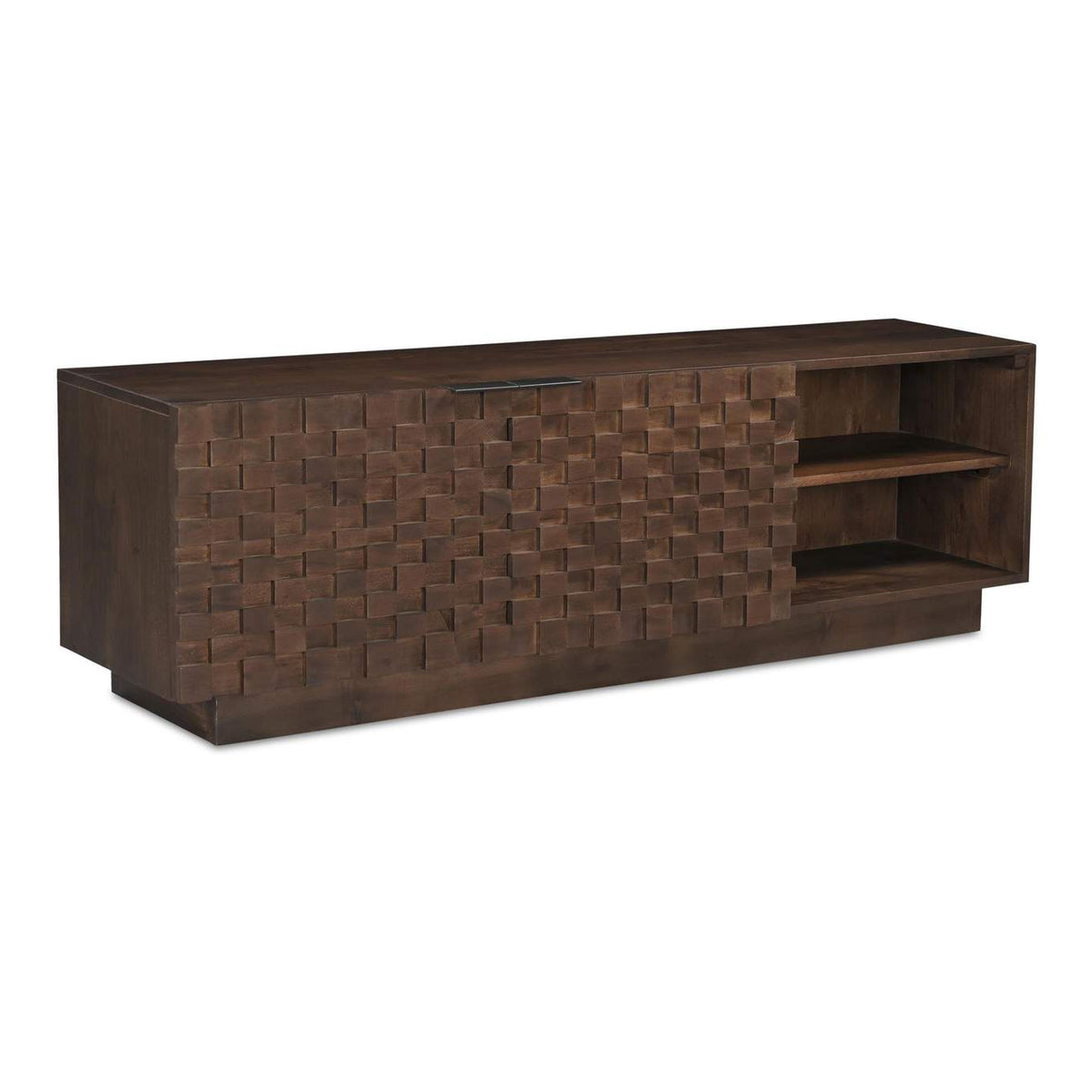 BB-1020-03 Easton Media Cabinet Brown