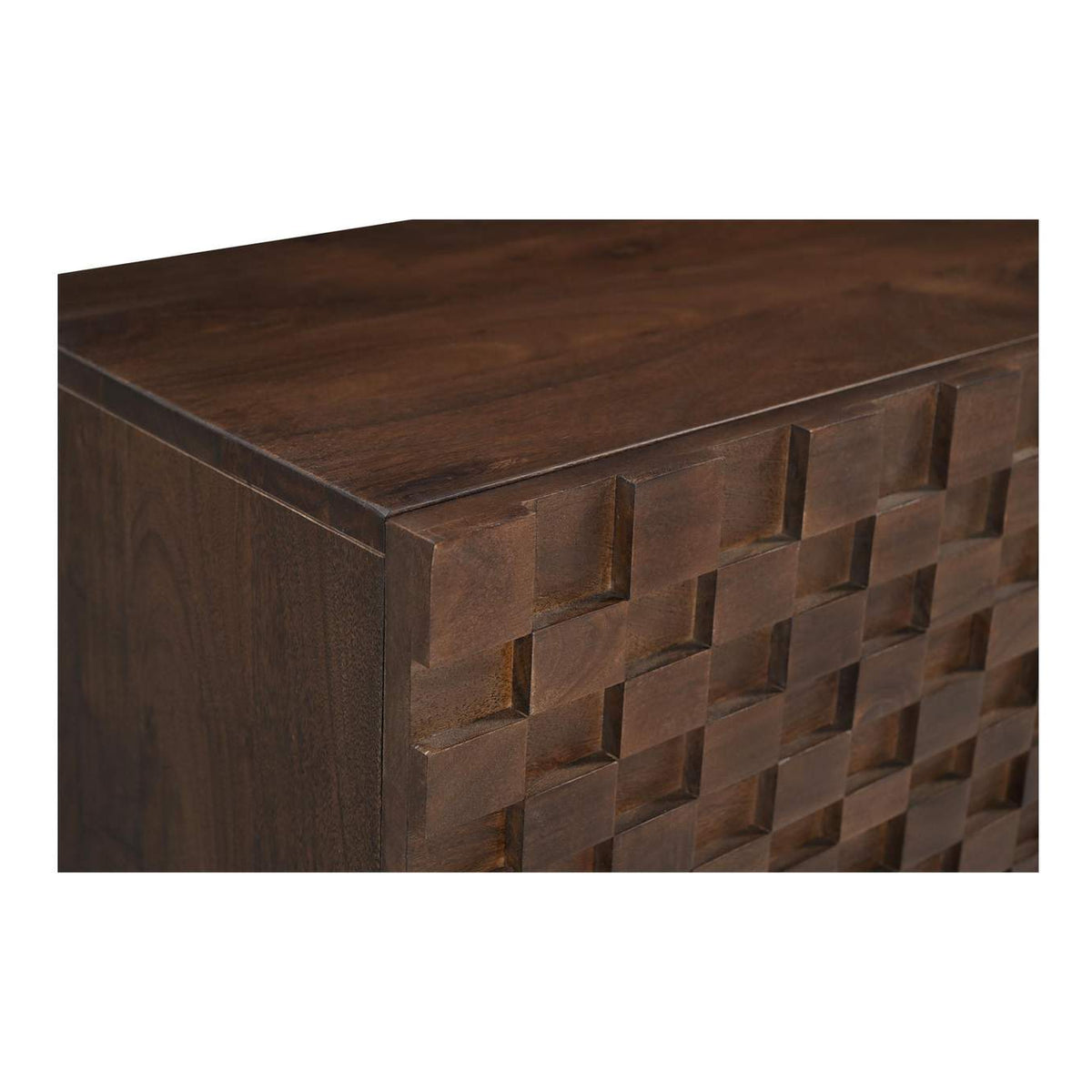 BB-1020-03 Easton Media Cabinet Brown