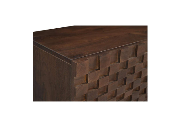 BB-1020-03 Easton Media Cabinet Brown