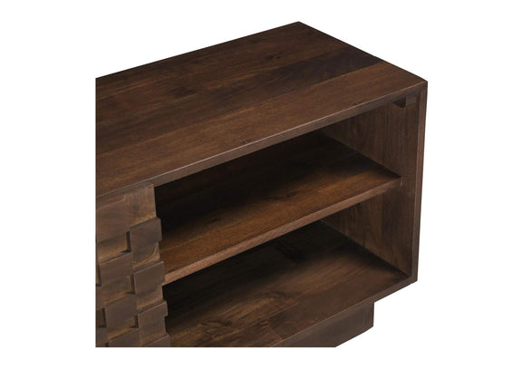 BB-1020-03 Easton Media Cabinet Brown