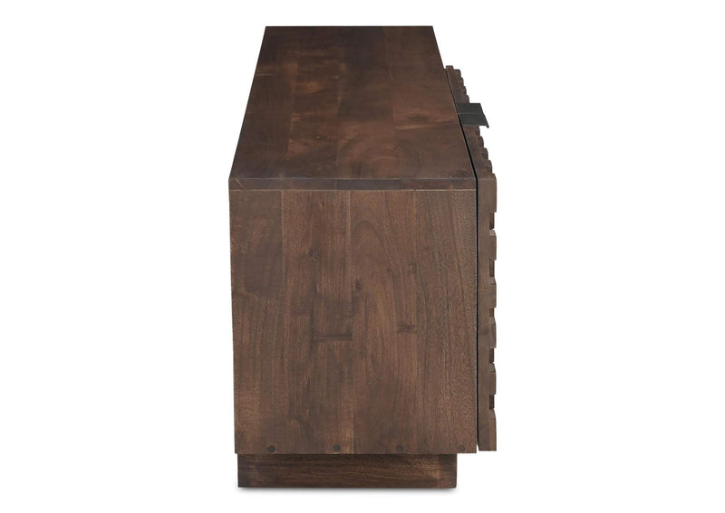 BB-1020-03 Easton Media Cabinet Brown