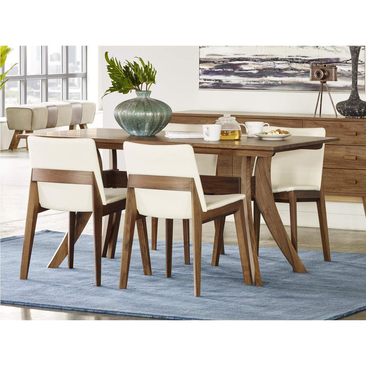 BC-1001-03 Florence Small Dining Table Brown