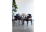 BC-1016-02 Deco Dining Chair Black - Set Of Two
