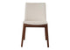 BC-1016-05 Deco Dining Chair Cream White PVC - Set Of Two