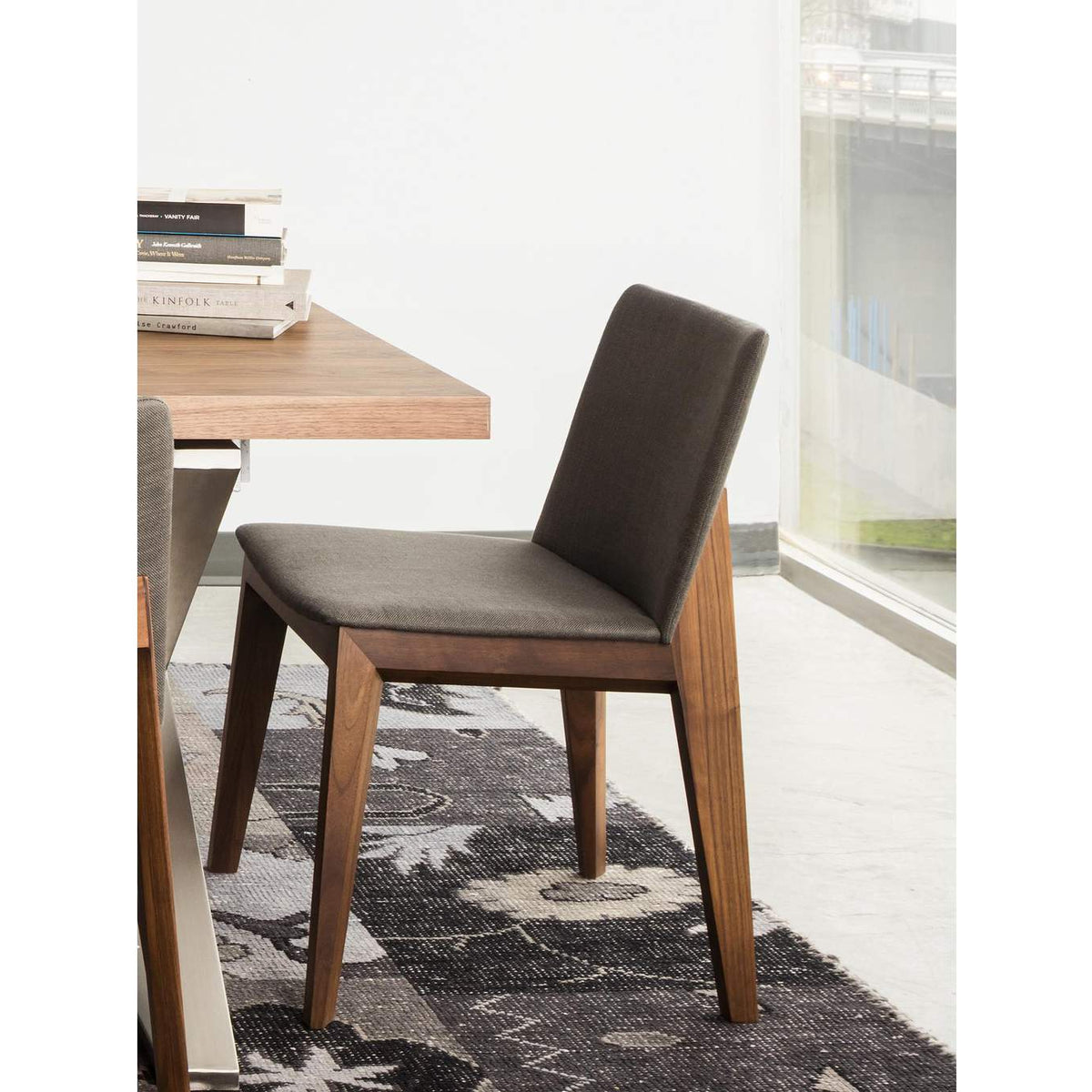 BC-1016-25 Deco Dining Chair Dark Grey - Set Of Two