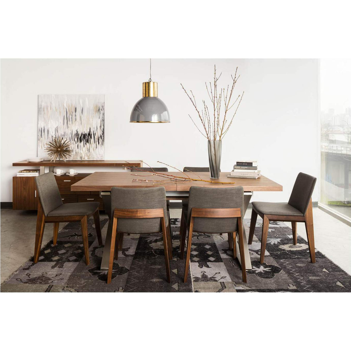 BC-1016-25 Deco Dining Chair Dark Grey - Set Of Two