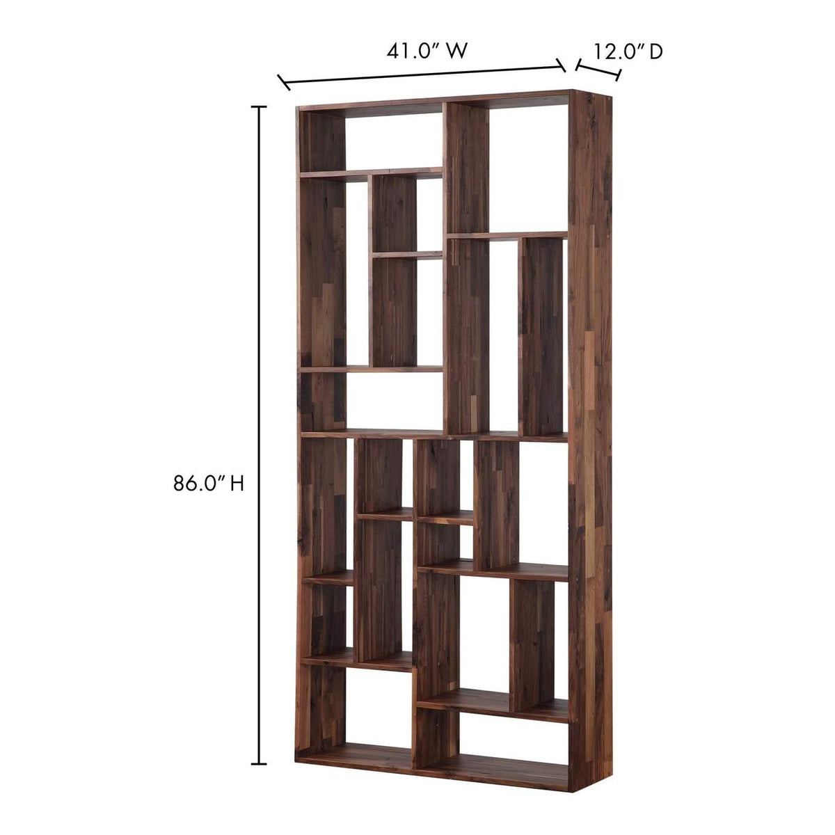 BC-1025-03 Redemption Shelf Walnut Brown