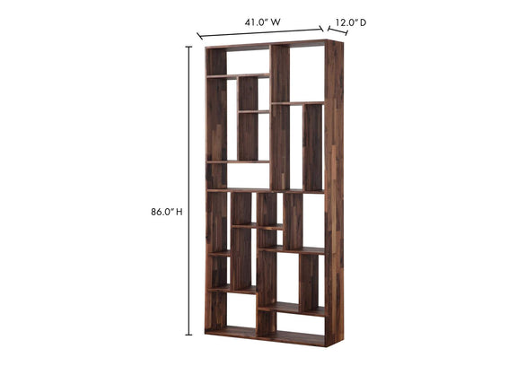 BC-1025-03 Redemption Shelf Walnut Brown