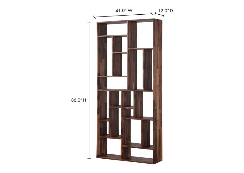 BC-1025-03 Redemption Shelf Walnut Brown