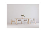 BC-1046-18 Malibu Dining Table White Oak
