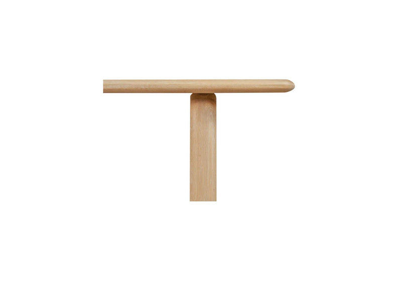 BC-1046-18 Malibu Dining Table White Oak