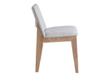 BC-1086-29 Deco Oak Dining Chair Light Grey - Set Of Two