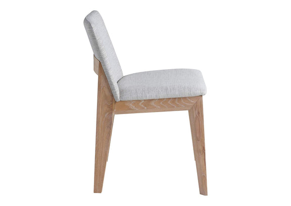 BC-1086-29 Deco Oak Dining Chair Light Grey - Set Of Two