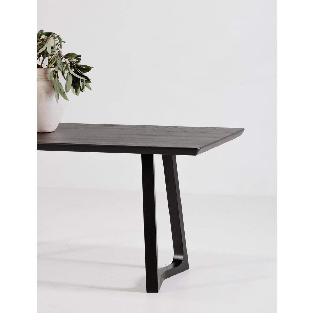 BC-1099-02-0 Silas Dining Table Black Ash