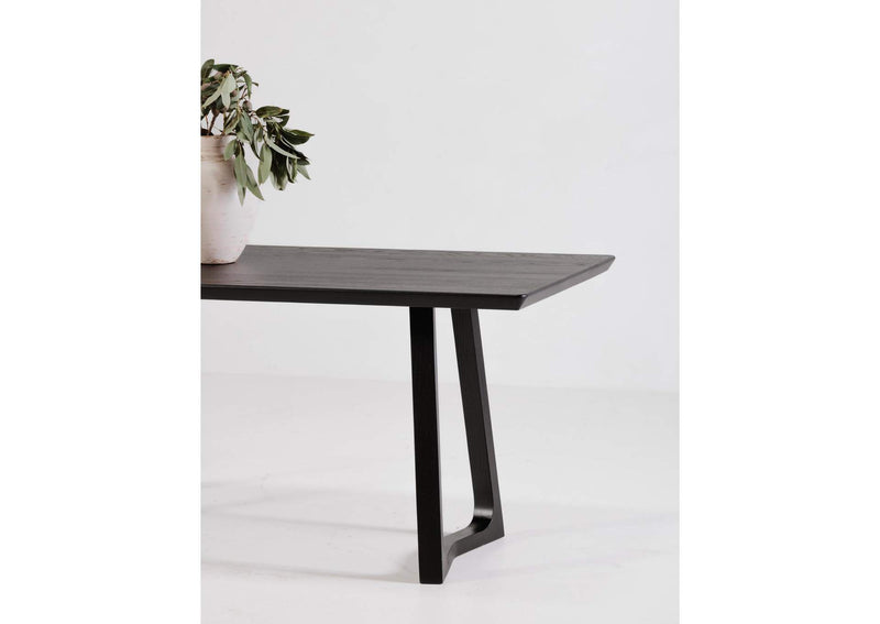 BC-1099-02-0 Silas Dining Table Black Ash