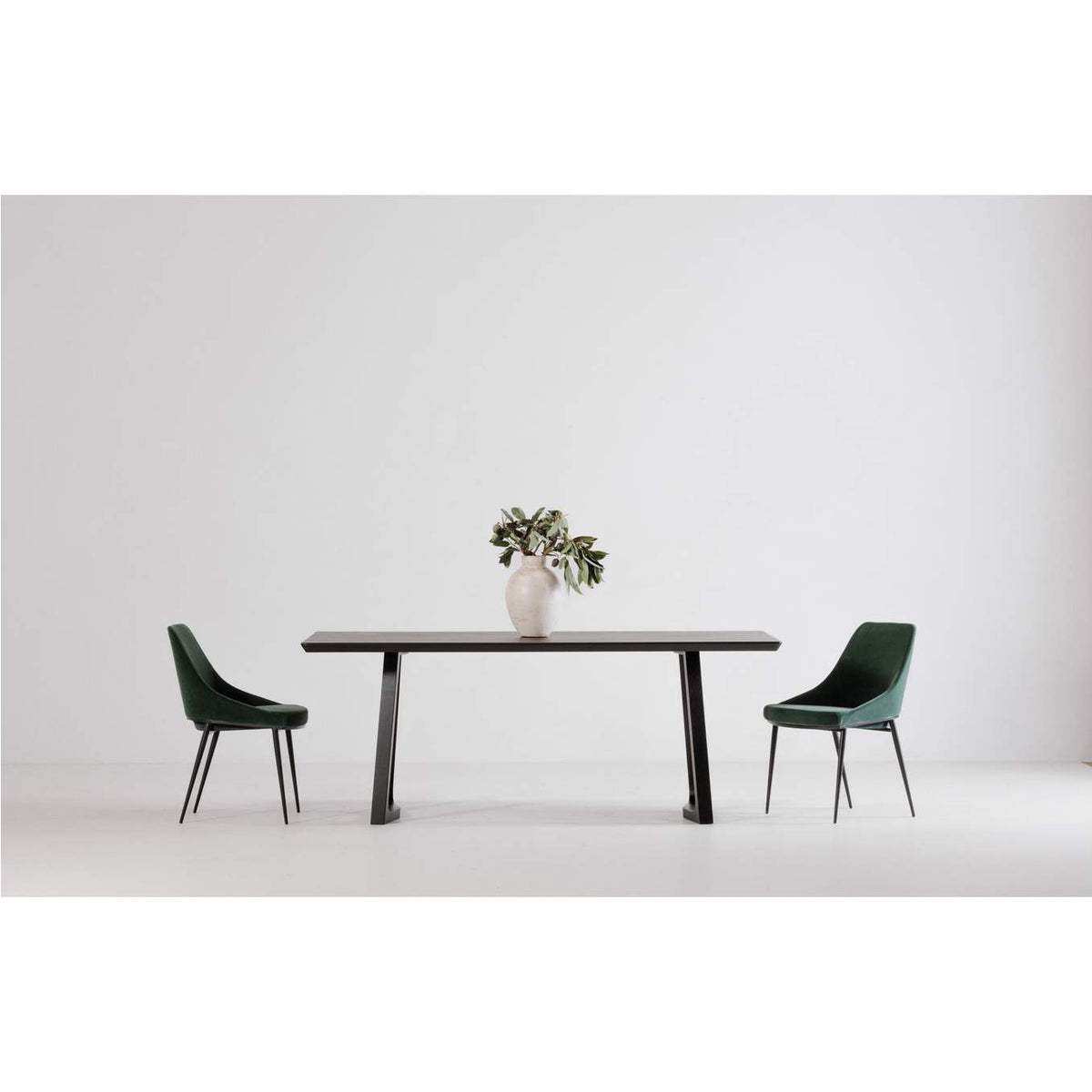 BC-1099-02-0 Silas Dining Table Black Ash