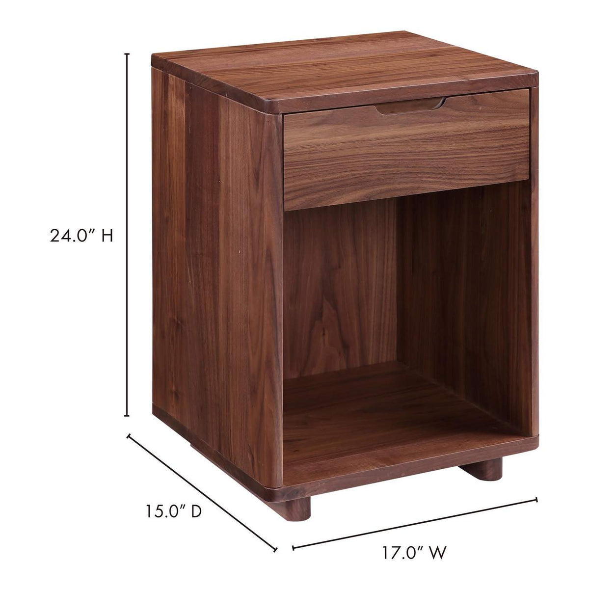 BC-1103-24 Osamu Nightstand Brown