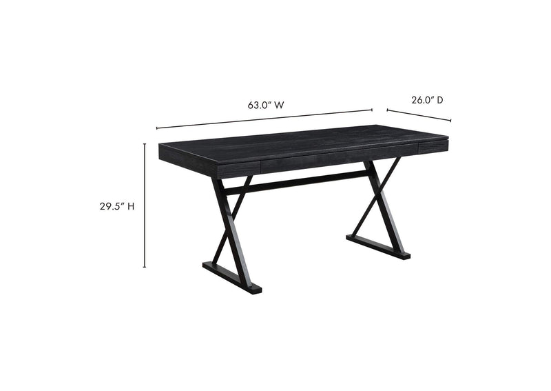 BC-1107-02-0 Profecto Desk Black