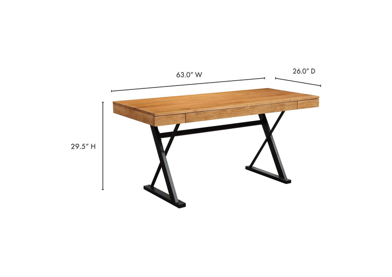 BC-1107-24-0 Profecto Desk Natural Oak