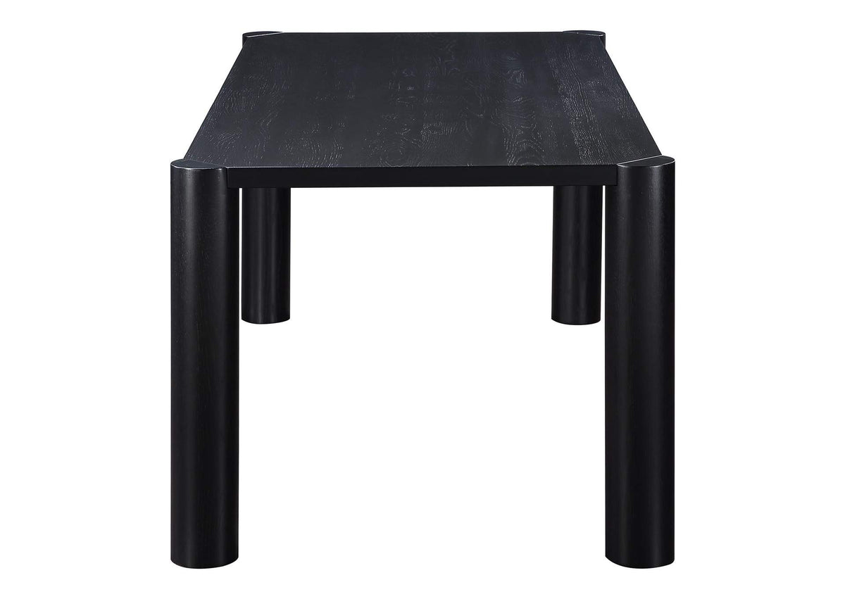 BC-1111-02-0 Post Small Dining Table Black