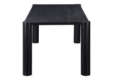 BC-1111-02-0 Post Small Dining Table Black