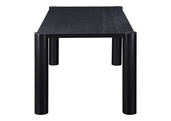 BC-1111-02-0 Post Small Dining Table Black