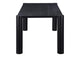 BC-1111-02-0 Post Small Dining Table Black