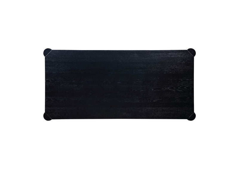 BC-1111-02-0 Post Small Dining Table Black