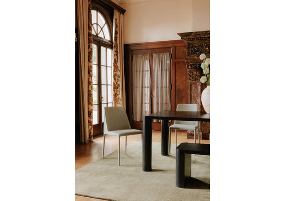BC-1111-02-0 Post Small Dining Table Black