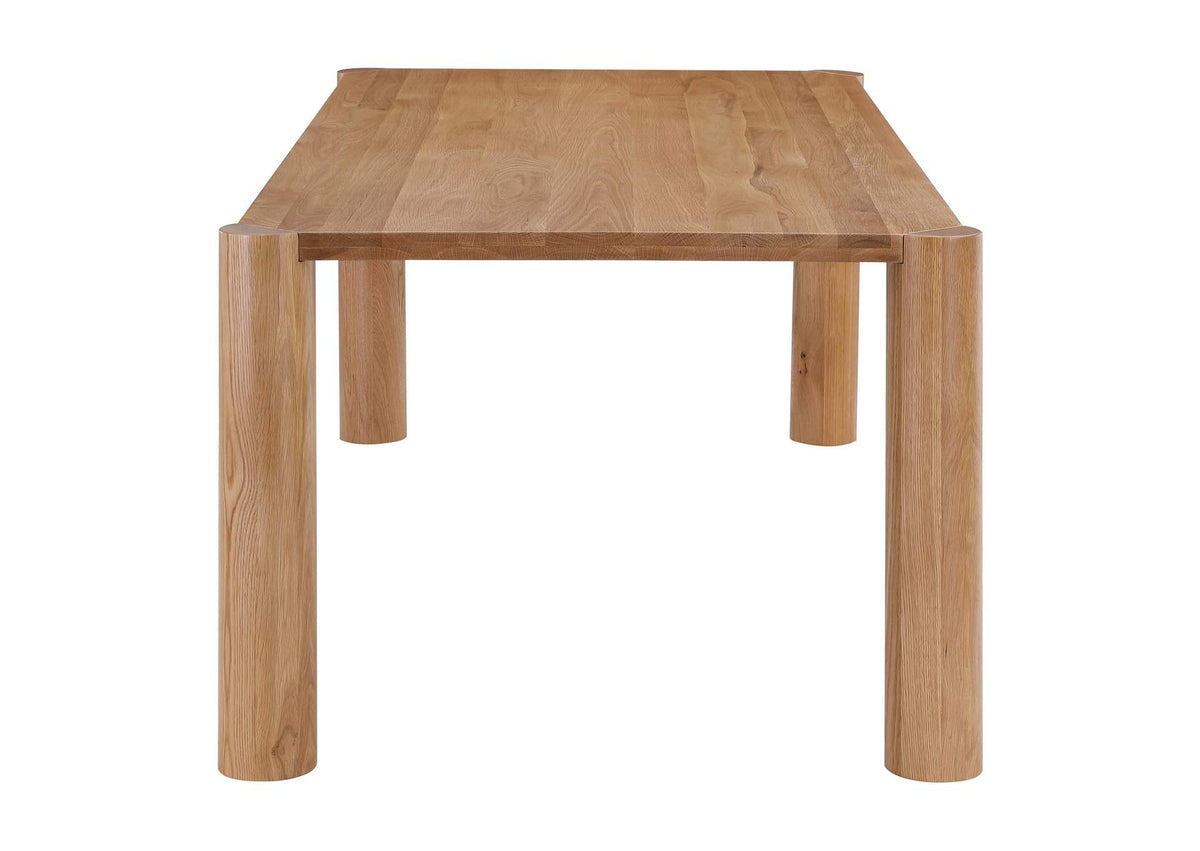 BC-1111-18-0 Post Small Dining Table Natural Oak