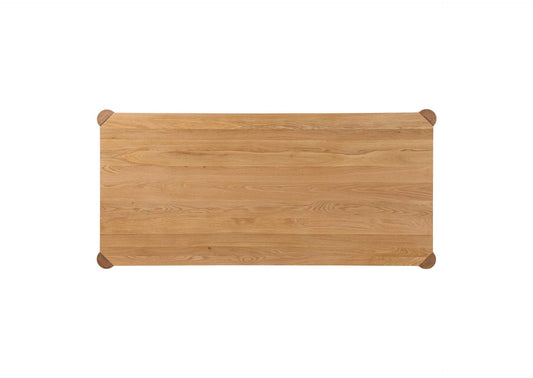 BC-1111-18-0 Post Small Dining Table Natural Oak